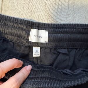 Wilfred Thesis Black Elastic Waist Pants